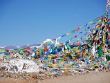 01 First View Of Mount Kailash With Prayer Flags